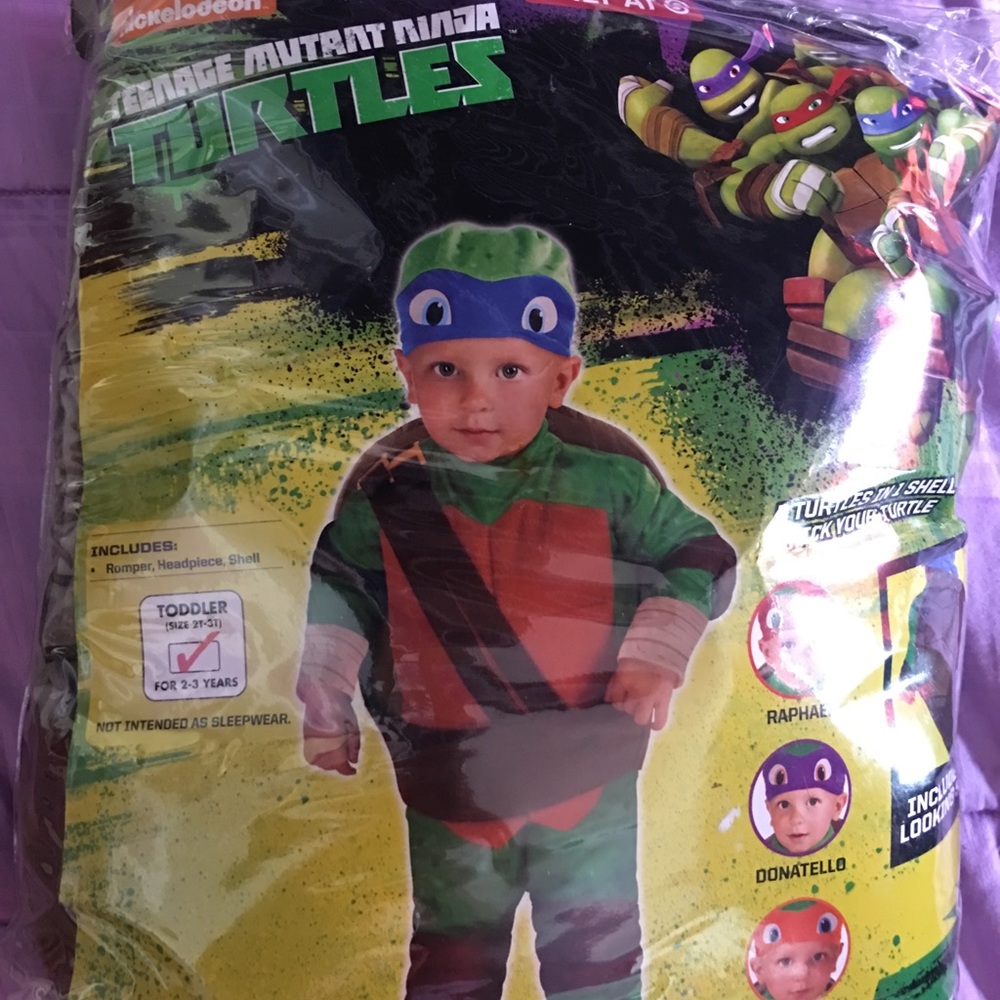 Toddler Turtle Costume 2T-3T